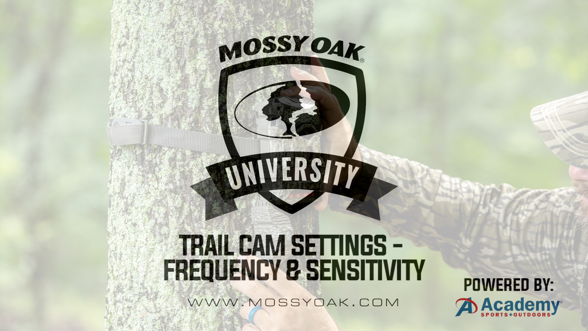 Trail Camera Frequency & Sensitivity Settings