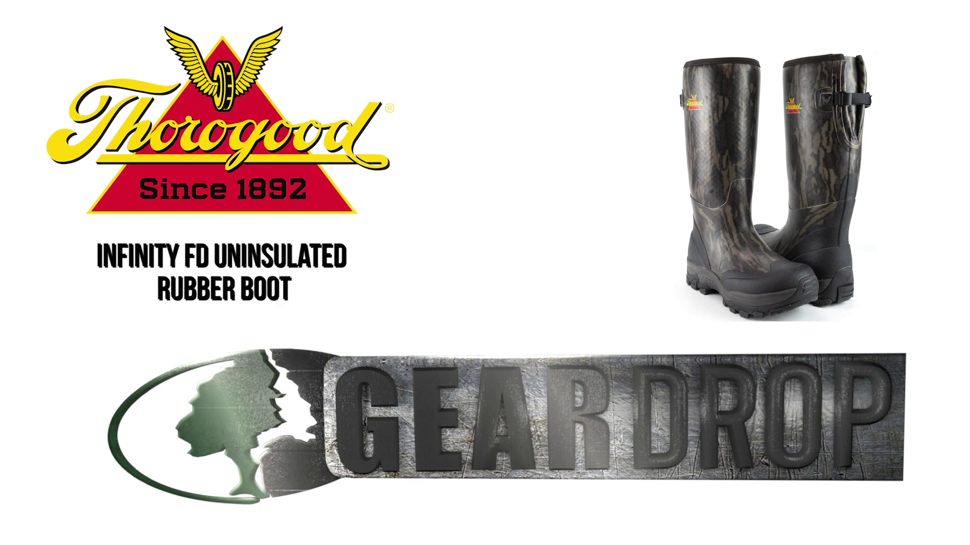 Gear Drop • Thorogood Uninsulated Infinity FD Rubber Boot