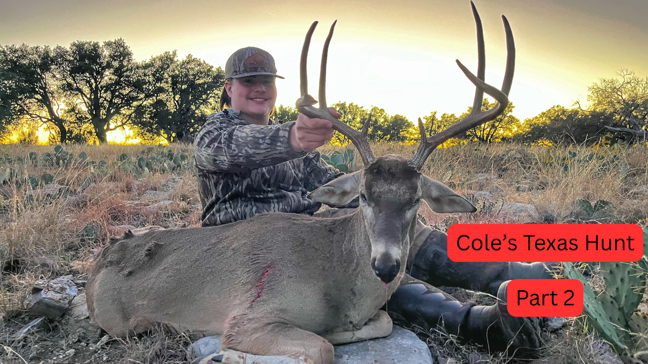 Coles Second Buck Of The Day • Texas Part 2 • Stompin' Groundz