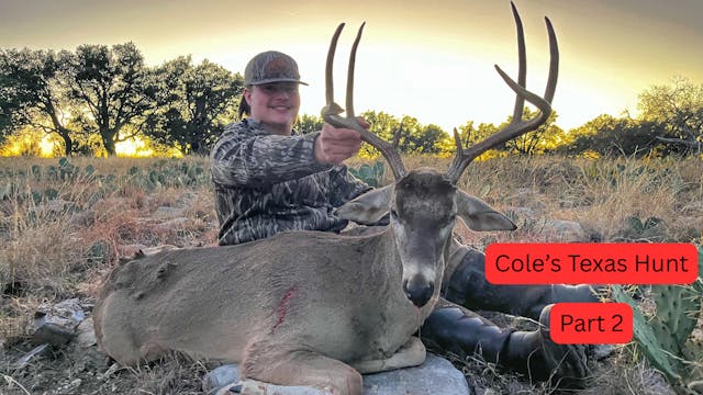 Coles Second Buck Of The Day • Texas ...