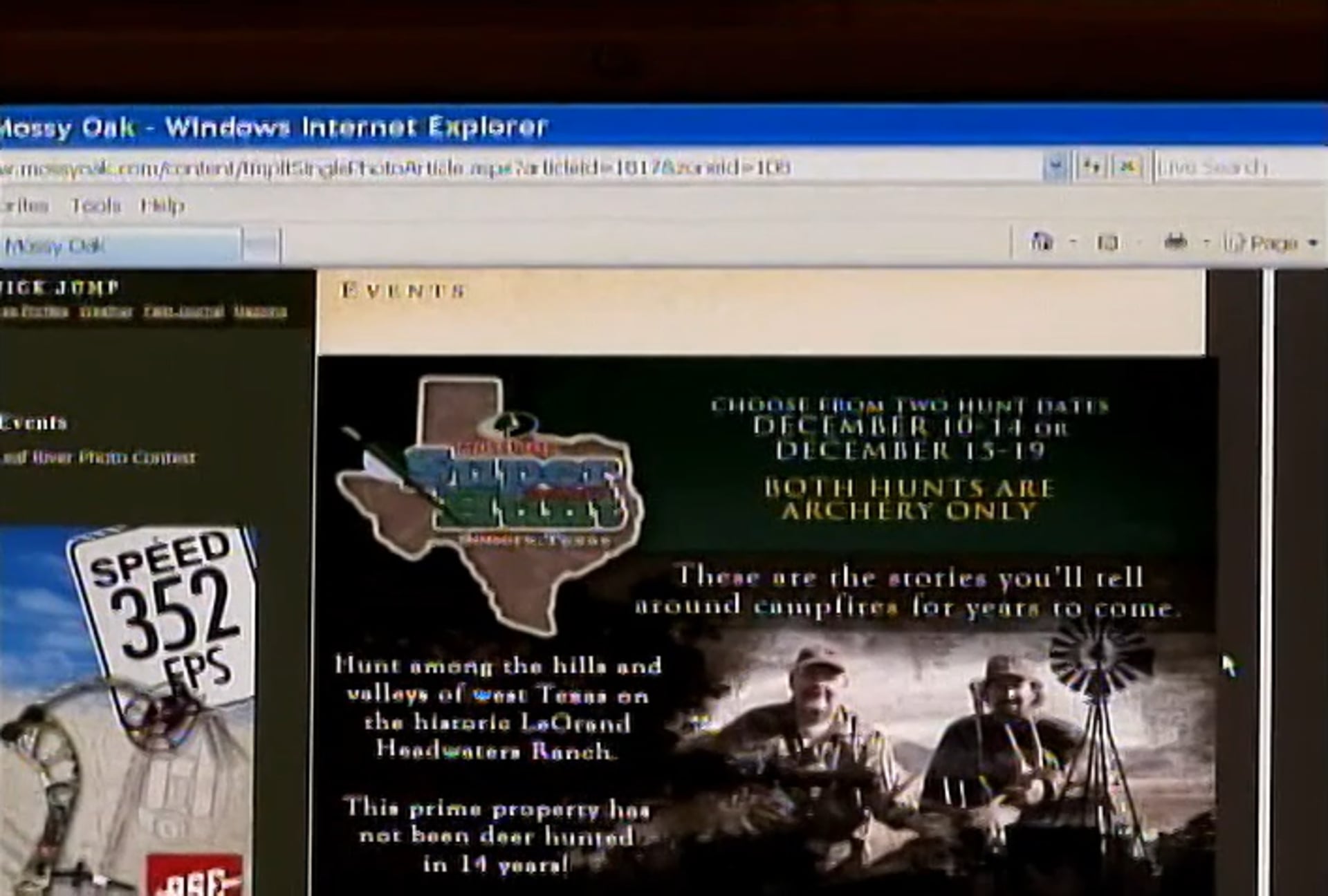 Let 'Em Fly • Bucks in Texas by Bow