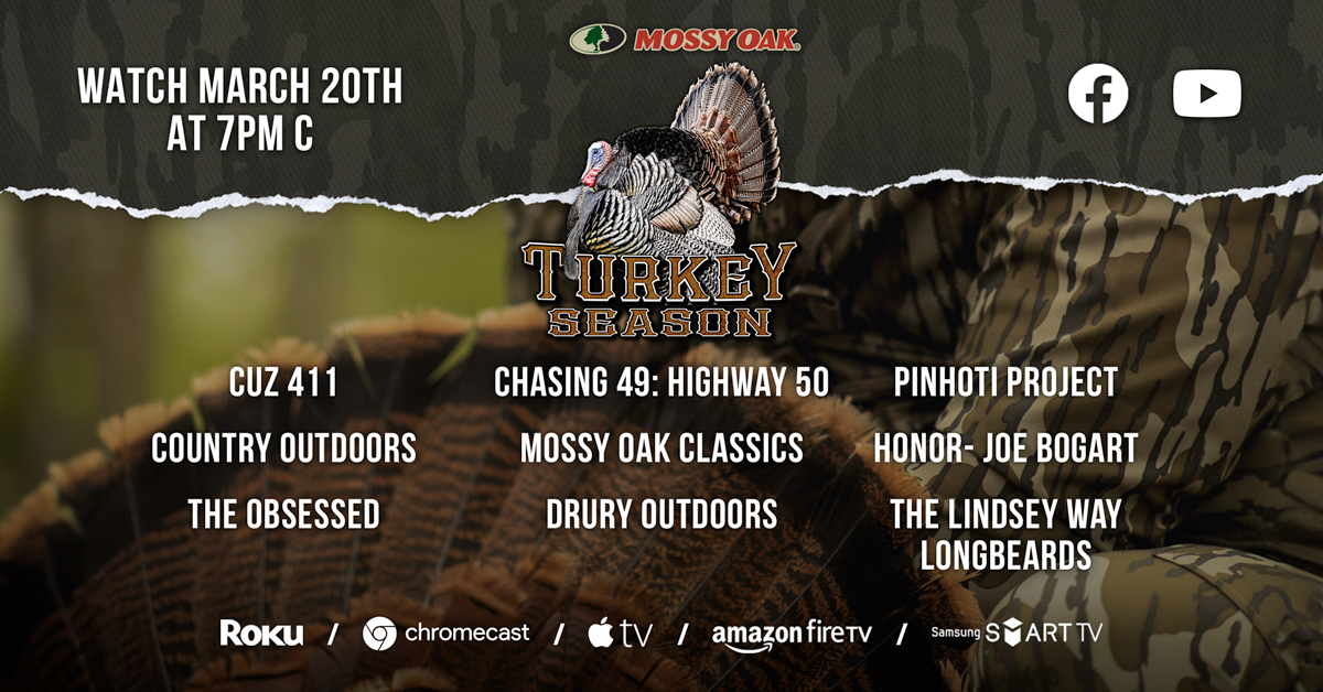 Mossy Oak Moments • Turkey Season 3.20.2024 Replay