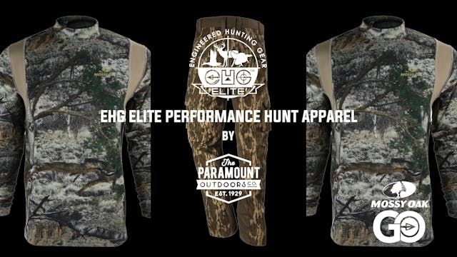 派拉蒙户外公司的EHG精英性能狩猎服装