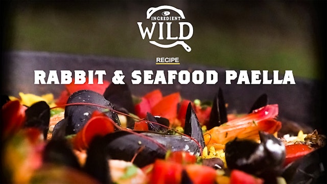 Rabbit and Seafood Paella by Michael Hunter • Ingredient Wild