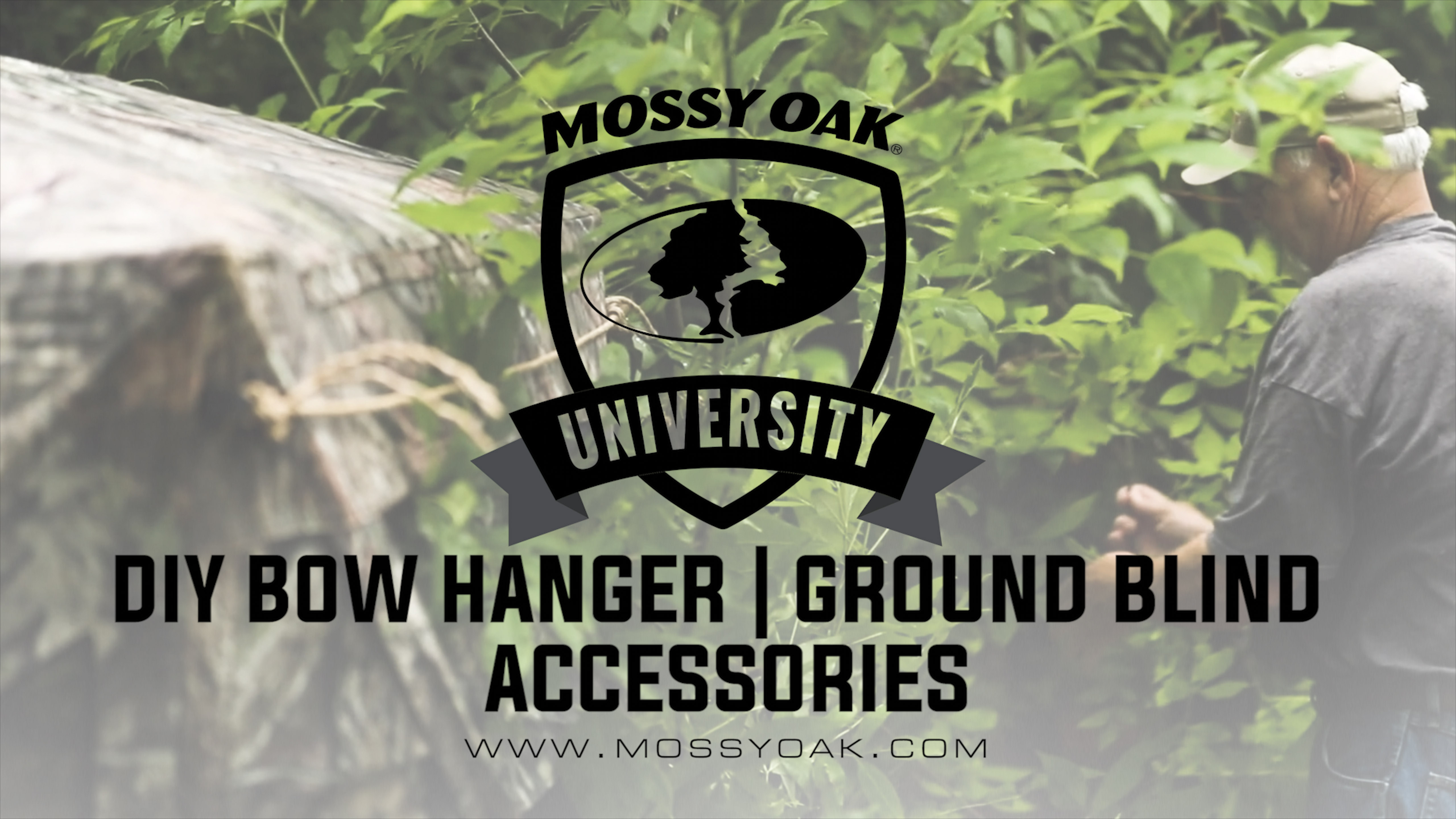 DIY Bow Hanger • Ground Blind Accessories