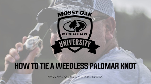 How to Tie a Weedless Palomar Knot