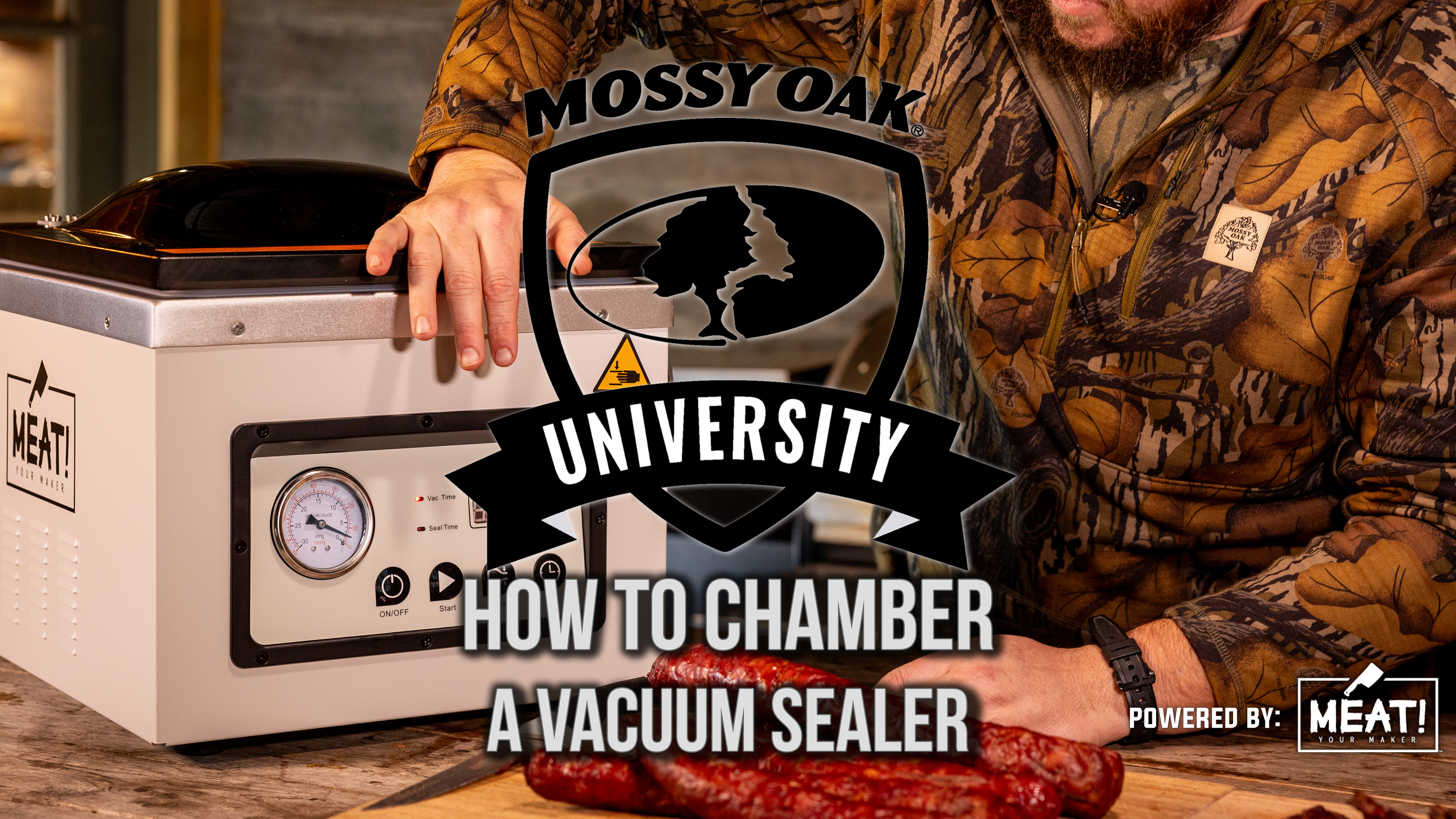 How to Vacuum Seal Jerky and Sausage for Storage • Mossy Oak University