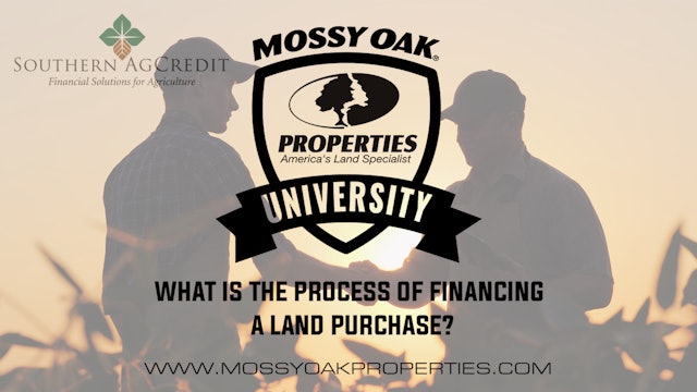 What Is The Process Of Financing A Land Purchase?
