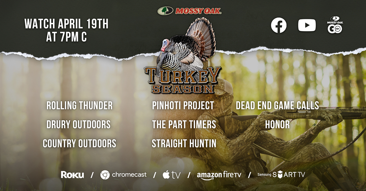 Mossy Oak Moments • Turkey Season 4.19.2023 Replay