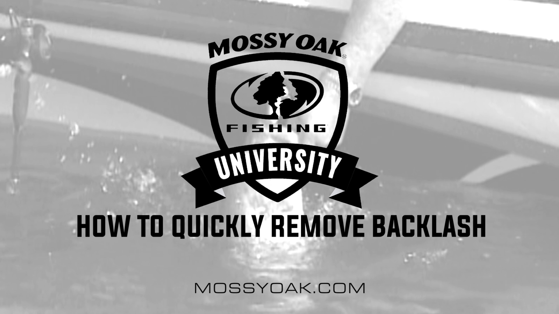 How to Quickly Remove Backlash • Fishing Tips with Bill Dance