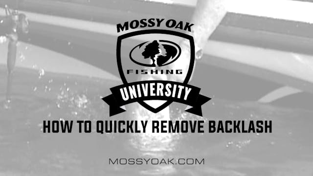 How to Quickly Remove Backlash • Fish...