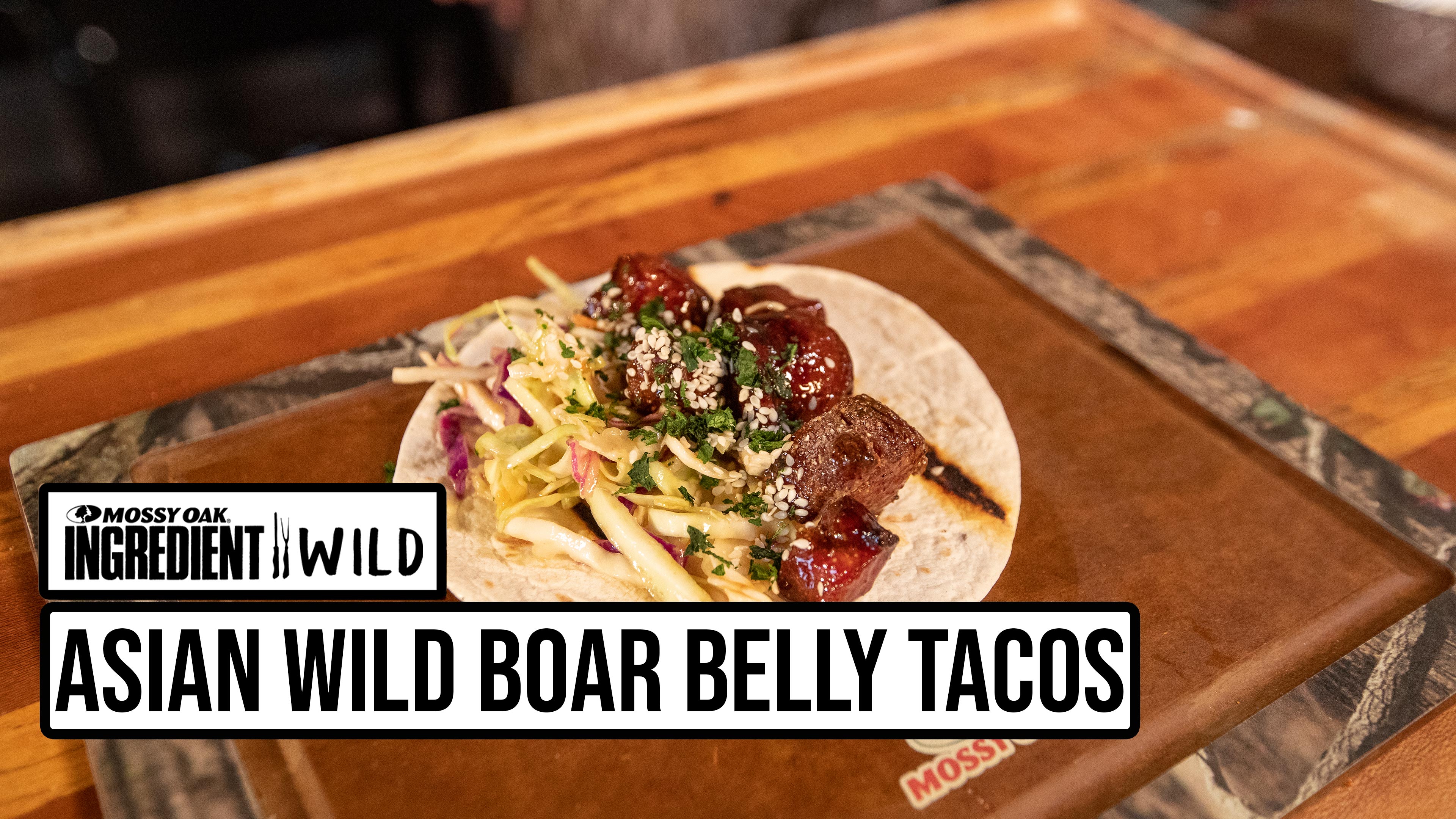 Sticky Asian Wild Boar Belly Tacos with the BBQ Ninja • Ingredient Wild