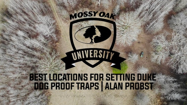 Best Locations for Setting Duke Dog Proof Traps with Alan Probst