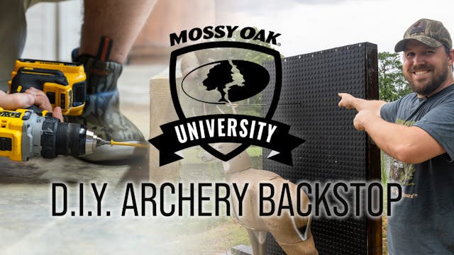 DIY Archery Backstop with Zach Phillips