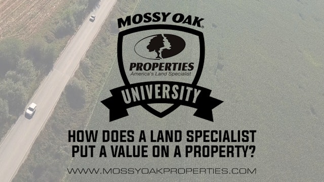 How Does A Land Specialist Put A Value On A Property?