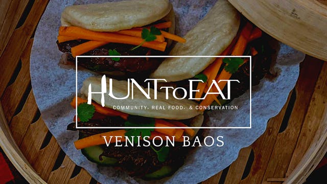 Venison Bao • Hunt to Eat