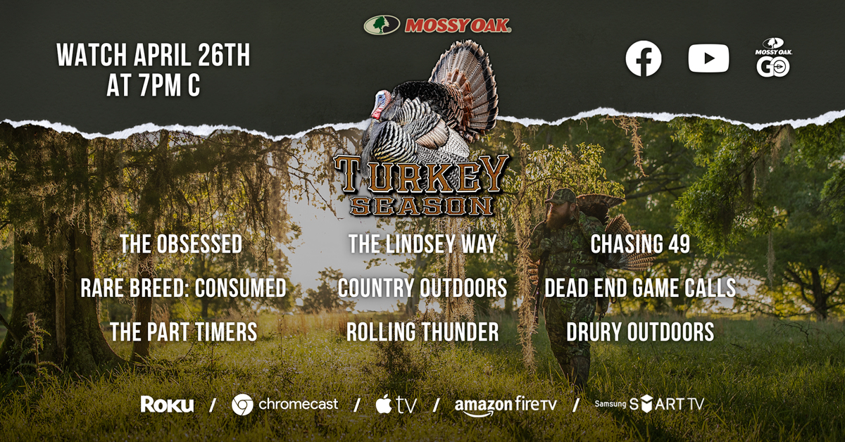 Mossy Oak Moments • Turkey Season 4.26.2023 Replay