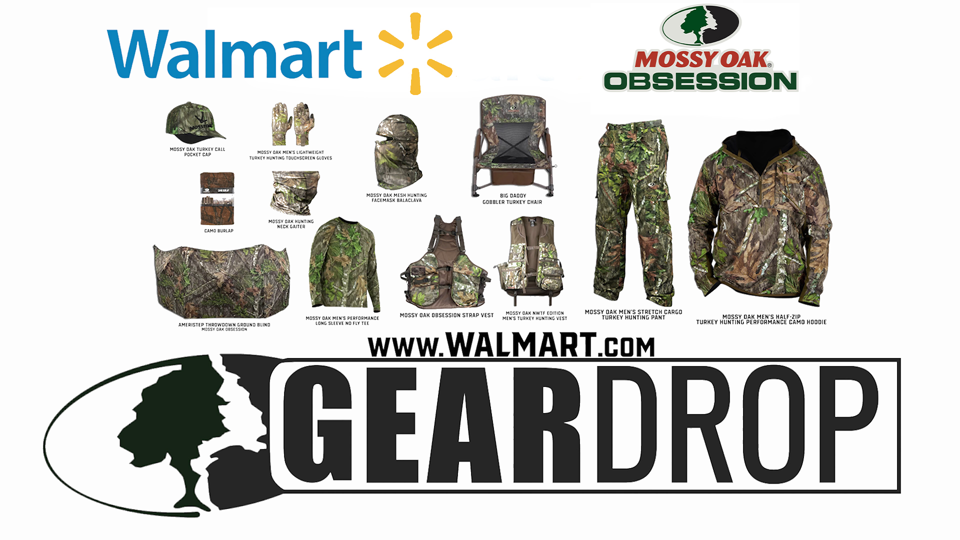 New Mossy Oak Obsession Gear from Walmart