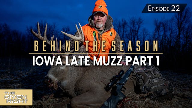 Kevin Heck Late Season Iowa Muzz • Be...