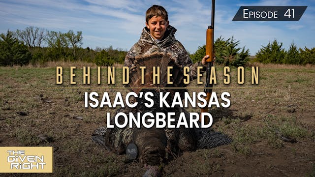 Isaac's First Turkey (KS) • Behind th...