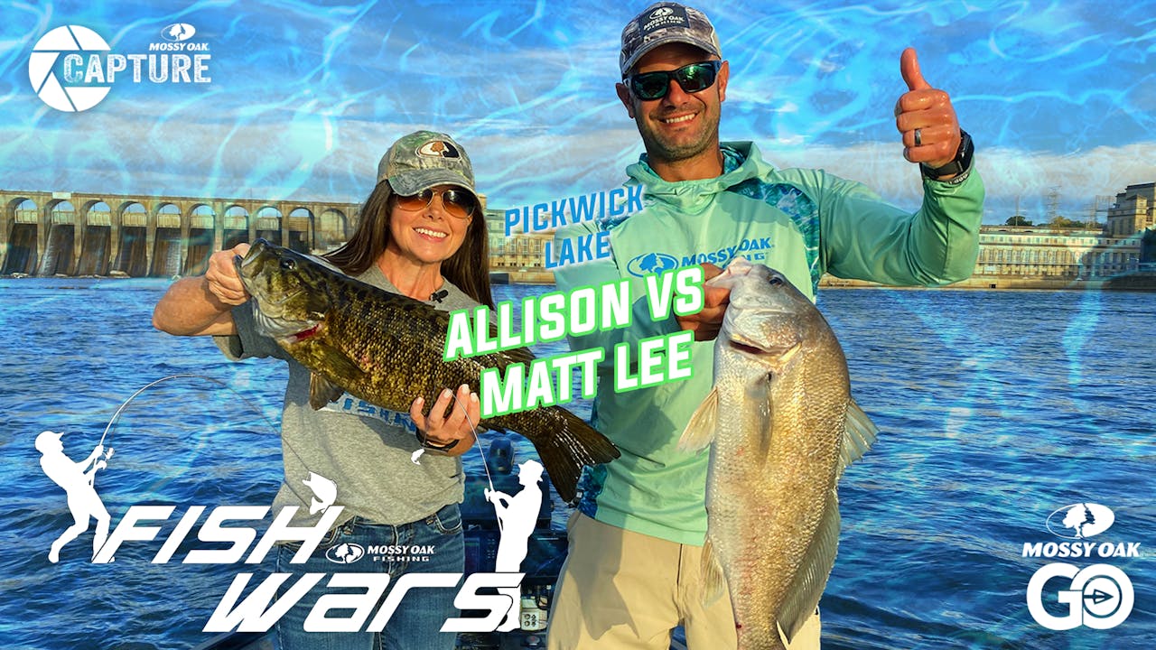 Fish Wars • Allison Carter vs Matt Lee - Season 4 - Mossy Oak GO