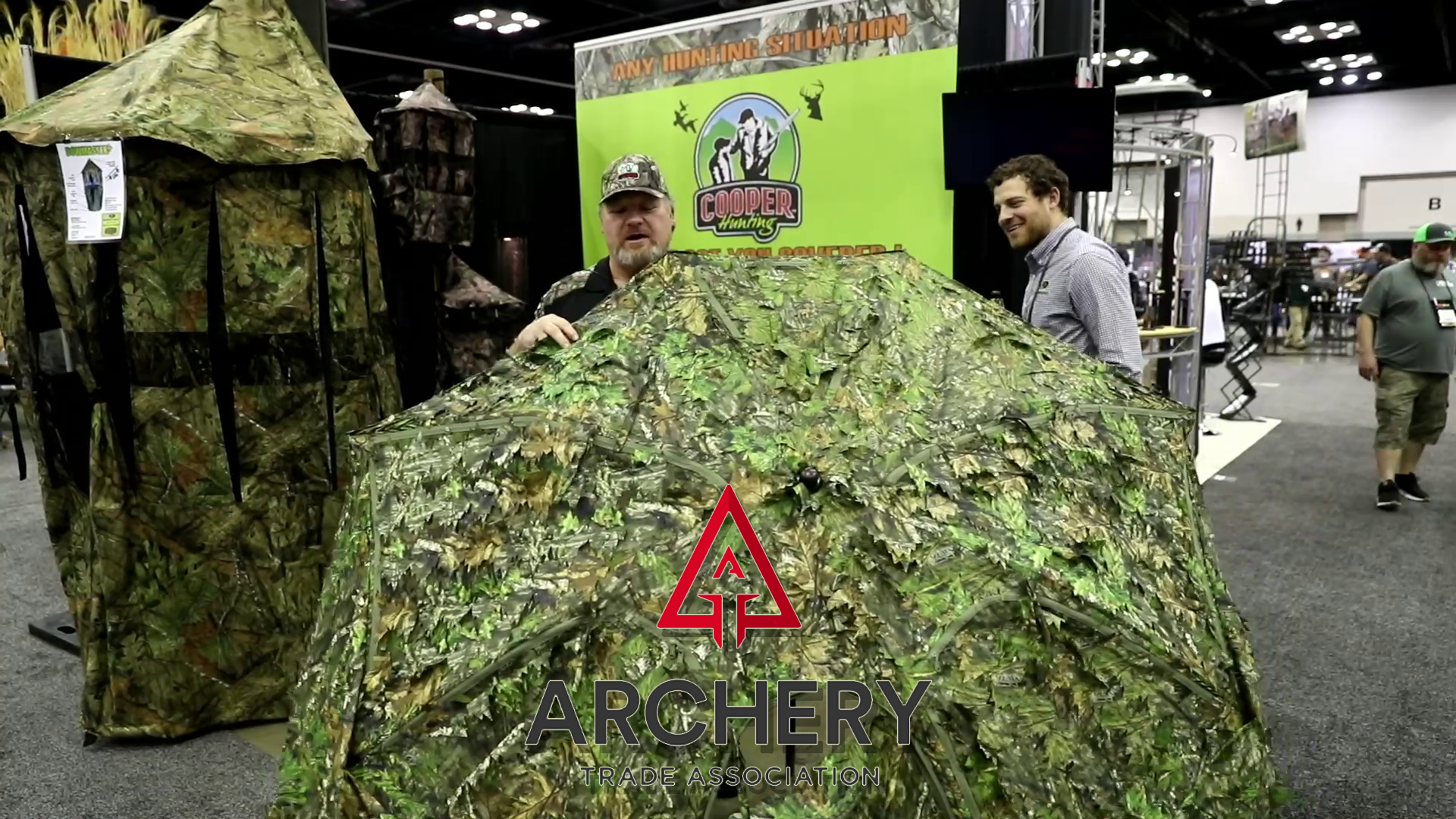 Big Tom Hunting Blind by Cooper Hunting • ATA 2020