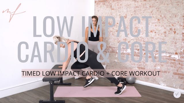 30 Minute Timed Low Impact Cardio + C...