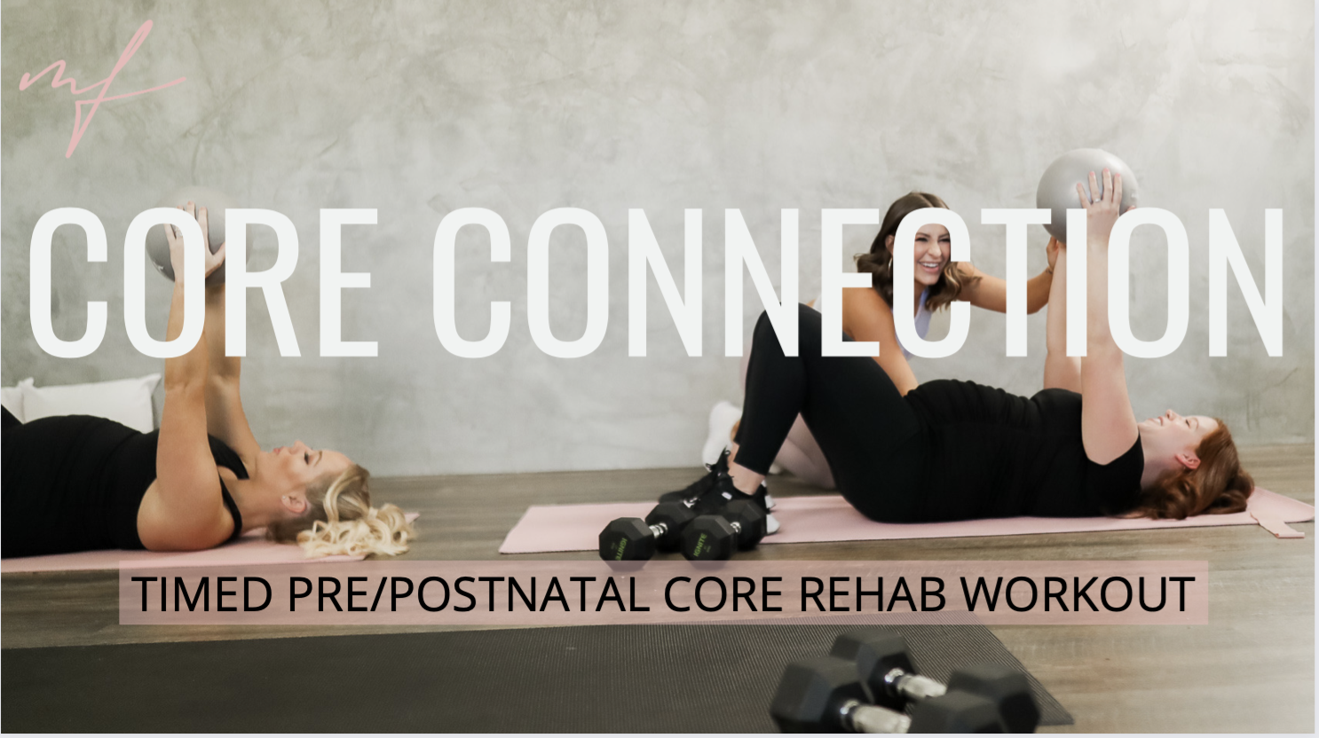 12 Minute Timed Pre/Postnatal Core Rehab Workout 