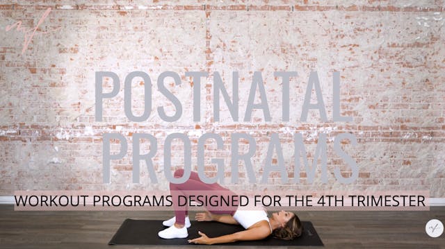 Postnatal Workout Programs