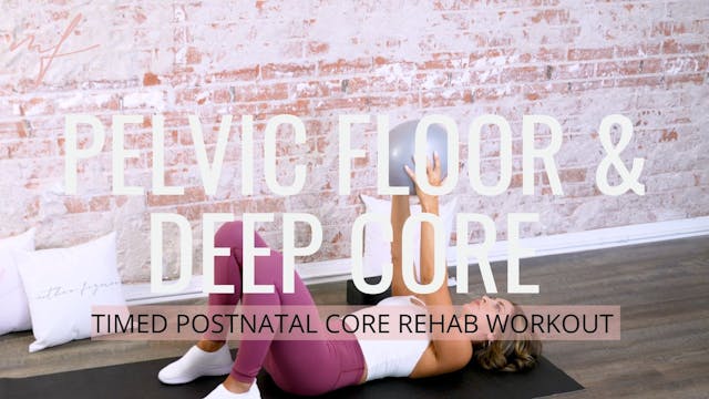 10 Minute Postnatal Core Rehab Workou...