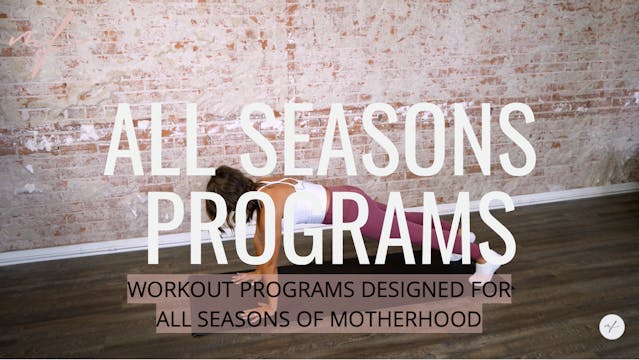 All Seasons Workout Programs