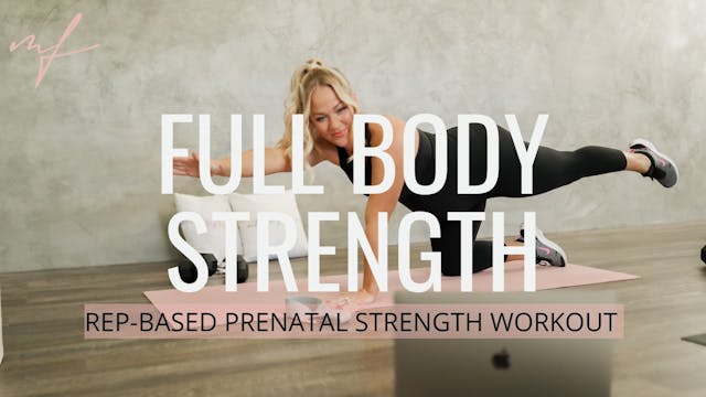 Rep-Based Full-Body Prenatal Strength...