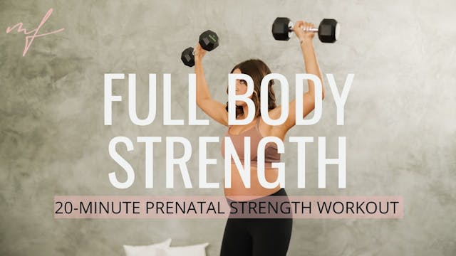 20 Minute Timed Prenatal Full-Body St...