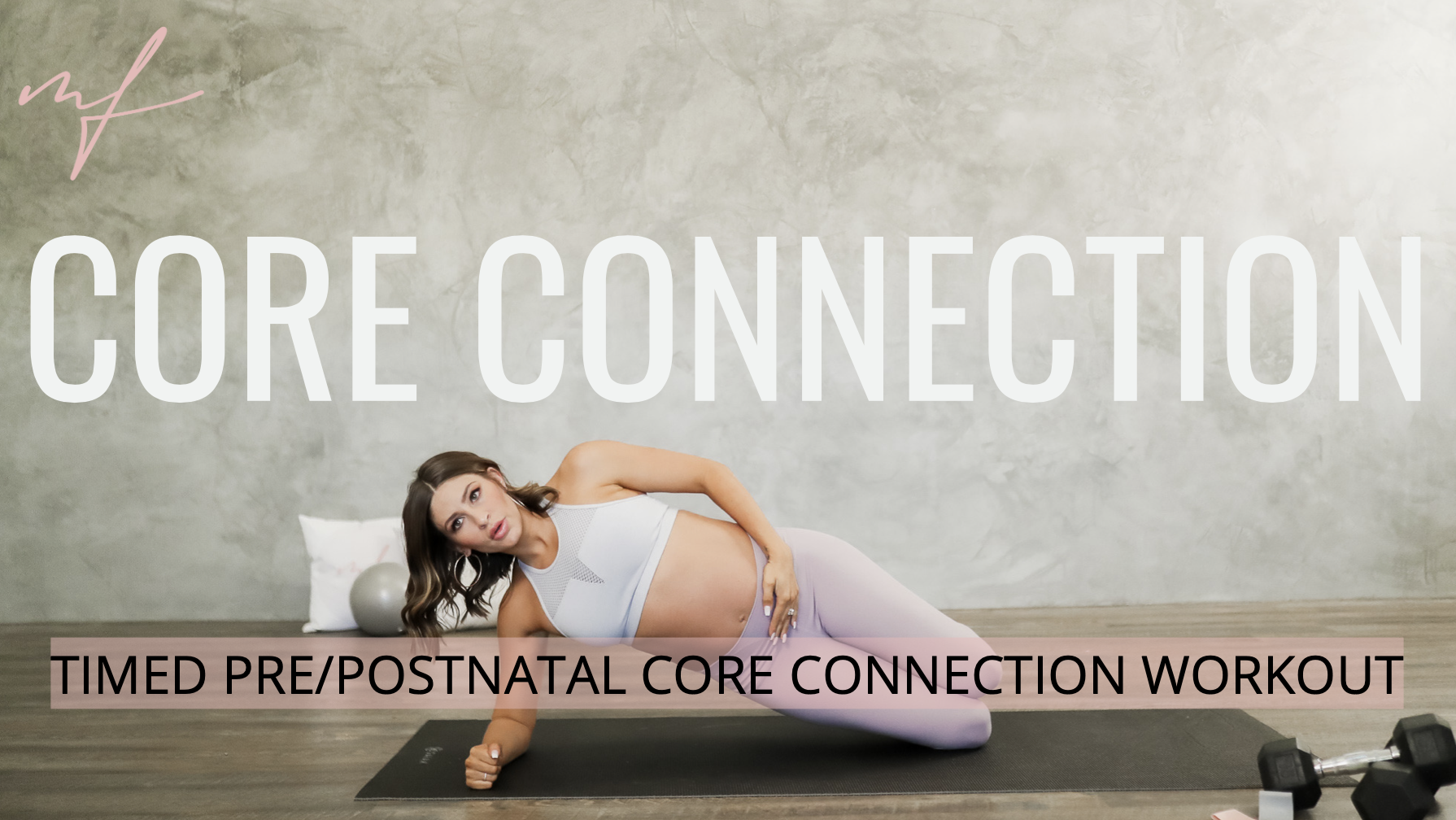 20 Minute Pre/Postnatal Core Connection and Rehab Workout 