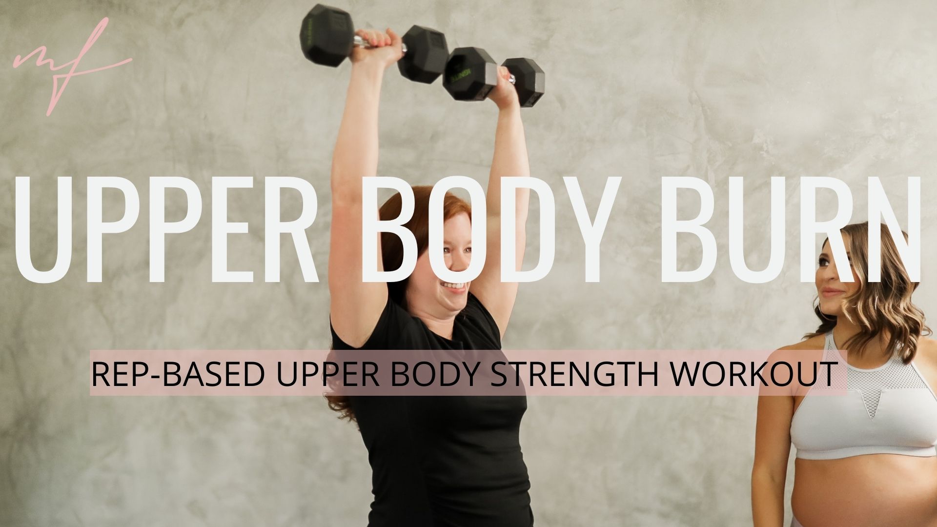 Rep-Based Upper Body Demo and Do Workout 