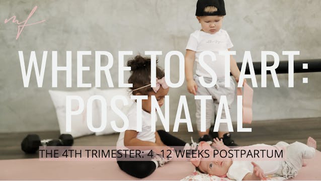 Where To Start: Postnatal