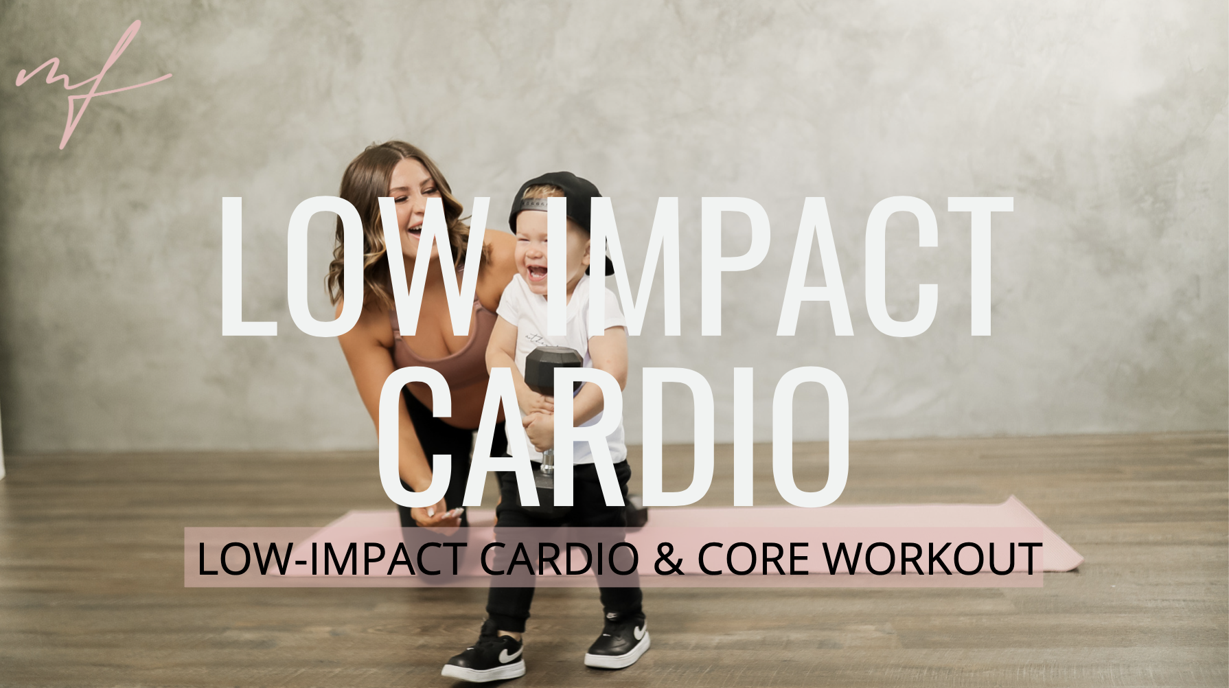 35 Minute Timed Low Impact Cardio + Core Workout