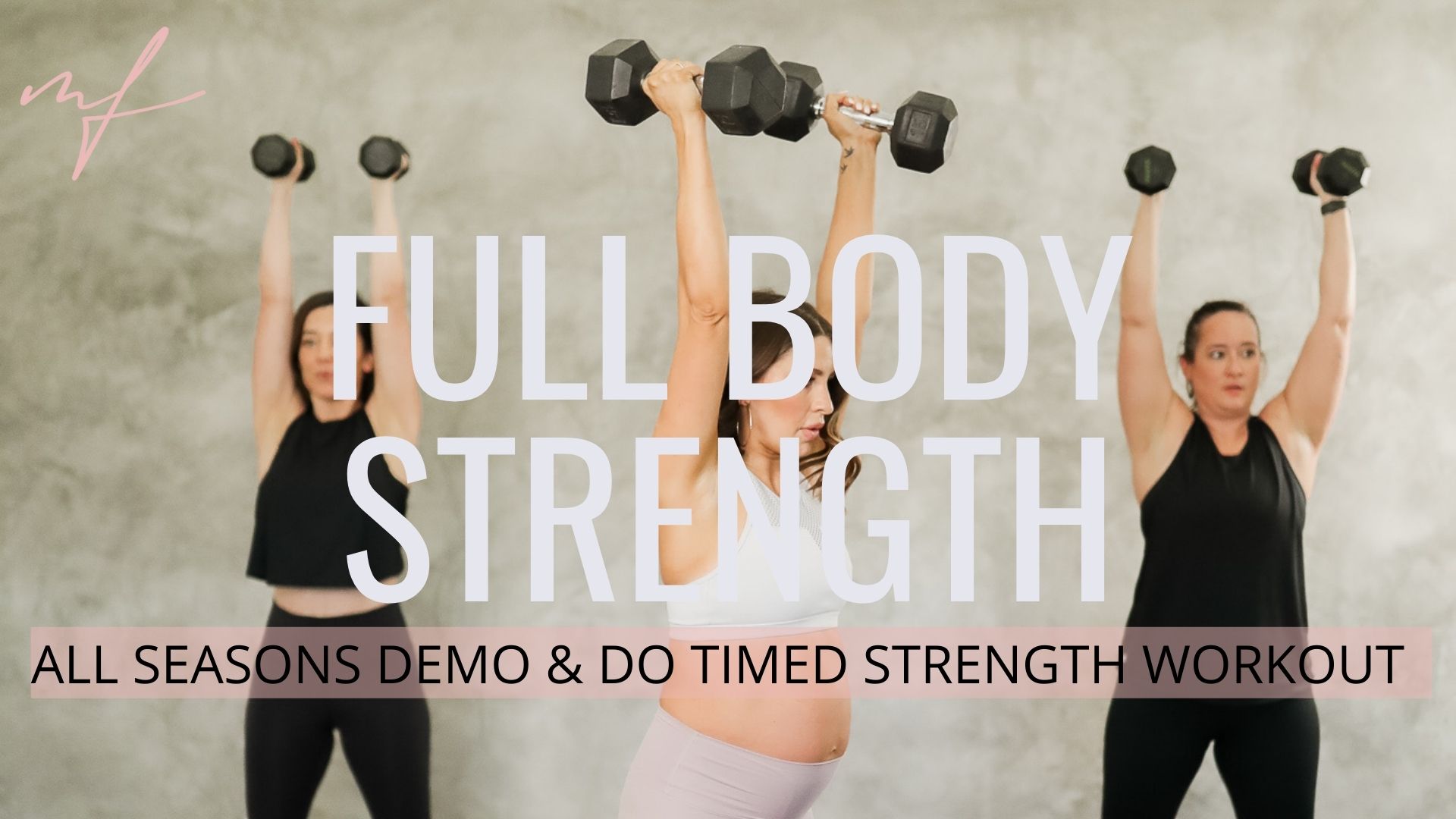 Rep-Based All Seasons Full-Body Demo & Do Workout 