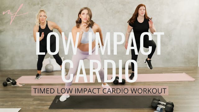 30 Minute Low-Impact Cardio Workout 