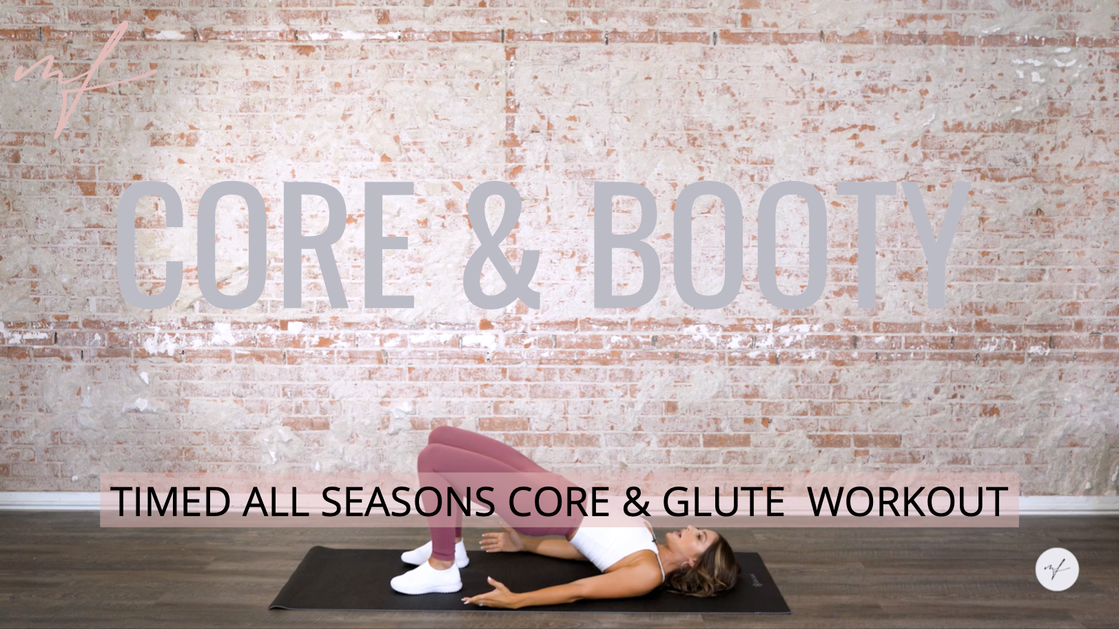 30 Minute Timed All Seasons Core and Booty Workout