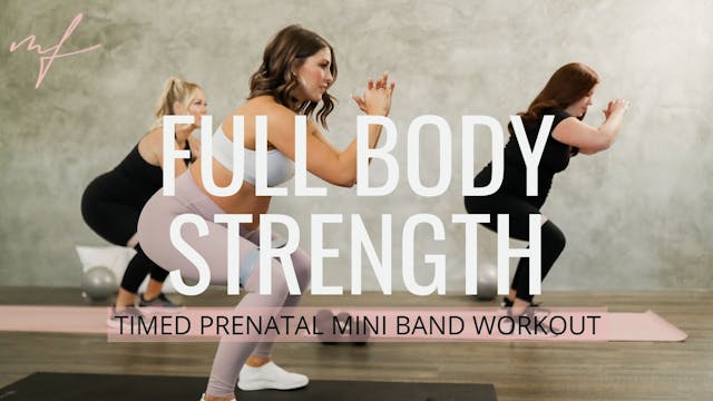 40 Minute Prenatal Full-Body Mini Ban...