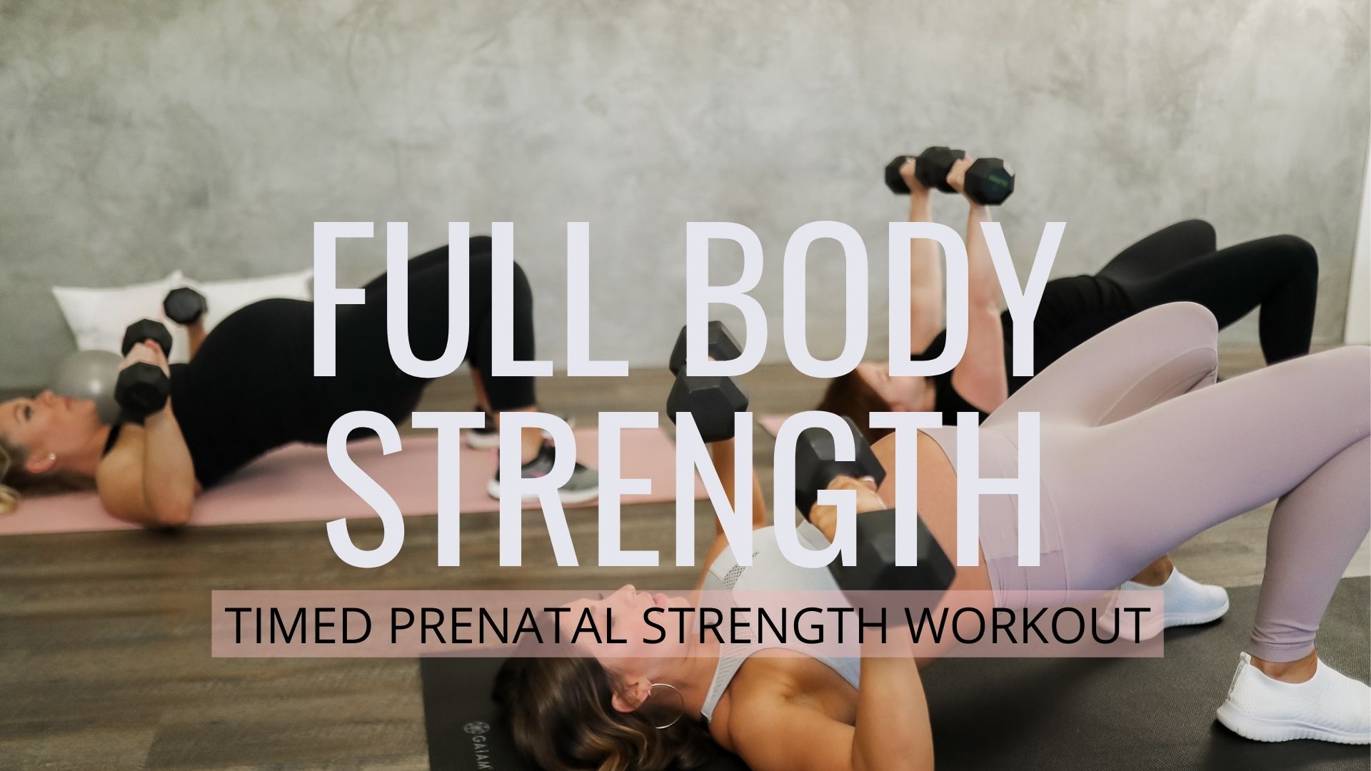 25 Minute Prenatal Full-Body Strength Workout (2)