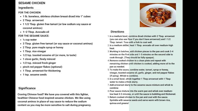 Sesame Chicken
