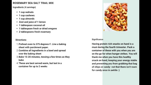 Rosemary Sea Salt Trail Mix
