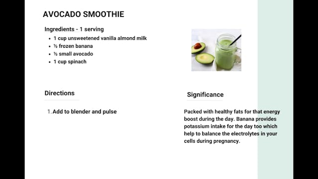 Avocado Smoothie