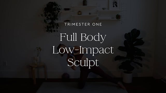 23 minute full body low impact sculpt