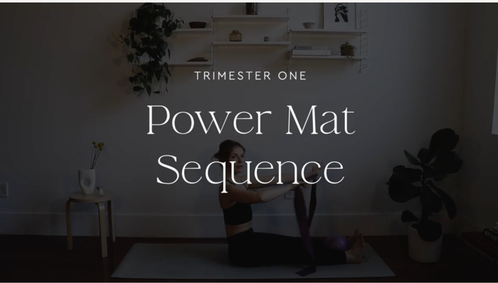 30 minute power mat sequence