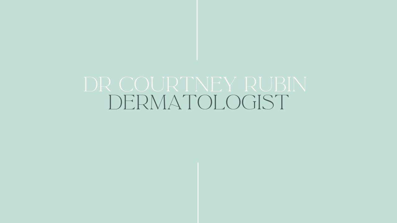 Interview with dermatologist Dr. Courtney Rubin