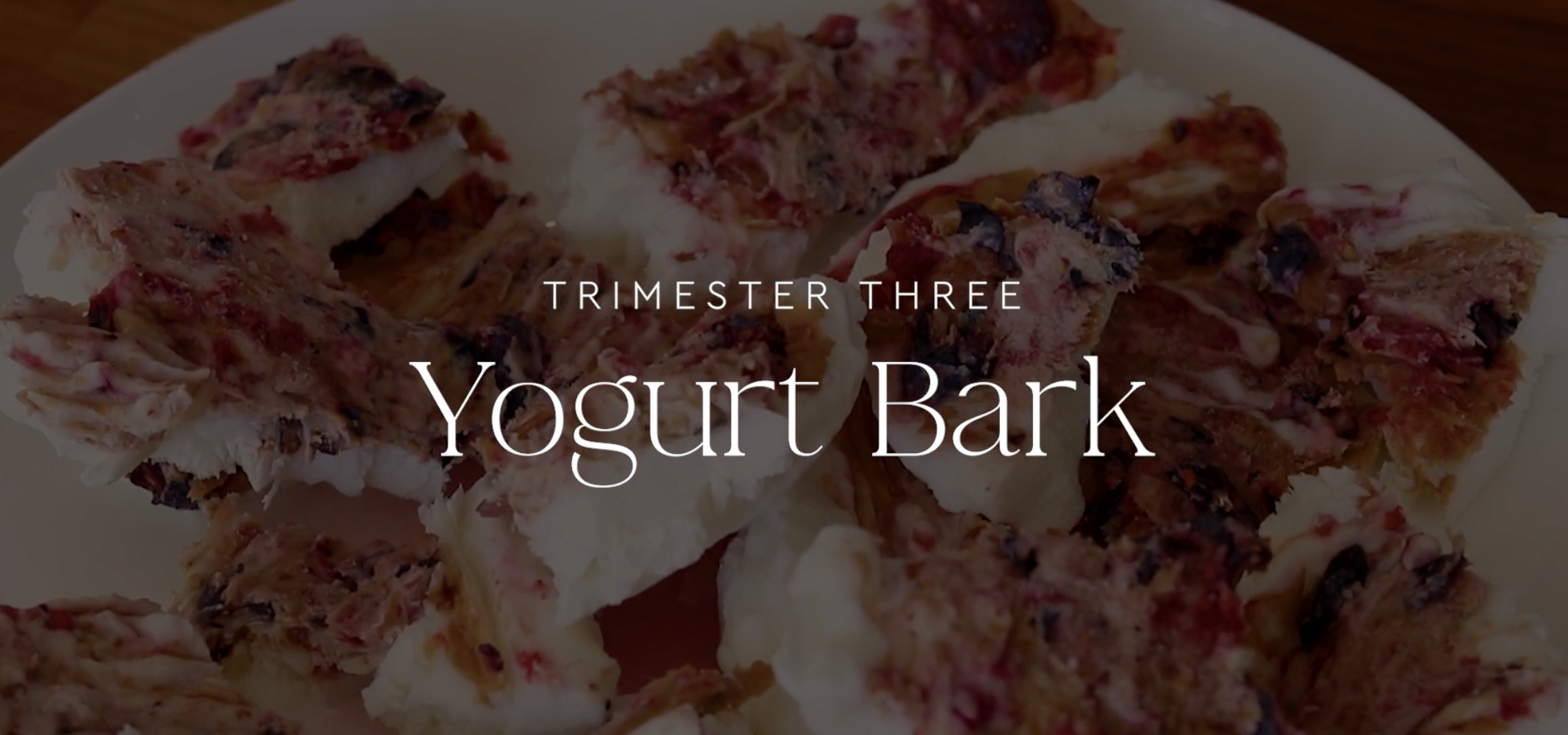 Yogurt Bark