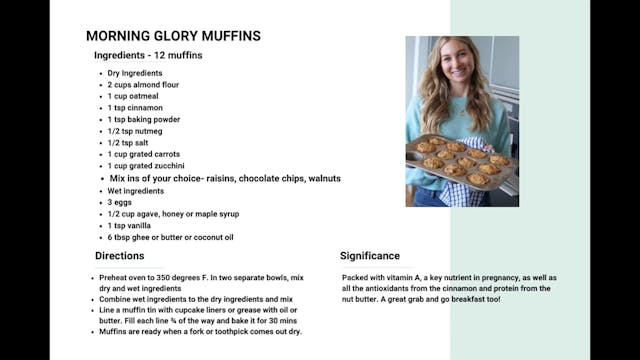 Morning Glory Muffins
